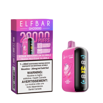 ELF BAR GH 20k StrawberryWATERMELON GLUBBLE