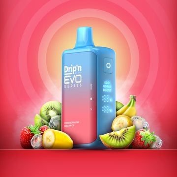 DRIP’N EVO 28K StrawberryKiwi Banana lce