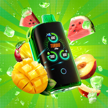 Drip'n x Fasta Blast Sour Mango Peach Watermelon Ice