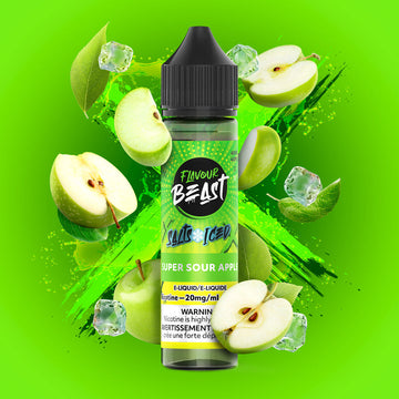 SALTBASE FLAVOUR BEAST SUPER SOUR APPLE
