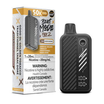 Flavour Beast Beast Mode Max 2 Good Ol' Golden Tobacco