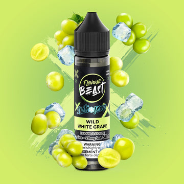 SALTBASE FLAVOUR BEAST WILD WHITE GRAPE ICED