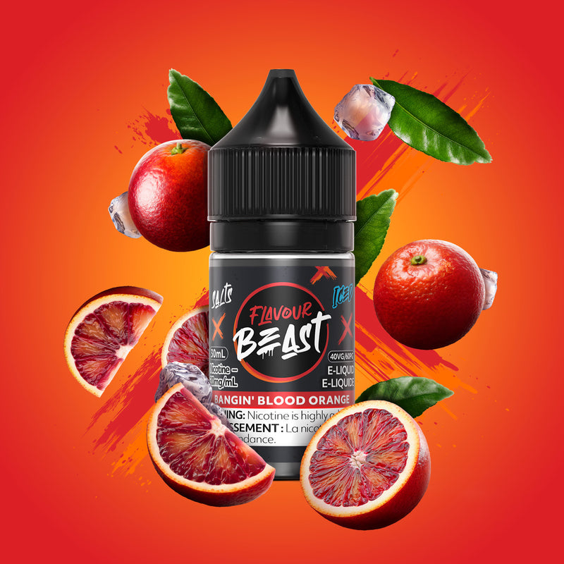 SALTBASE FLAVOUR BEAST Bangin Blood Orange