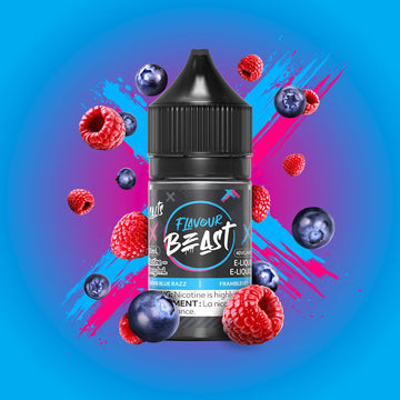 SALTBASE FLAVOUR BEAST BOMB BLUE RAZZ