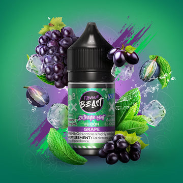 Flavour Beast Fuzion Extreme Mint Fuzion Grape Iced