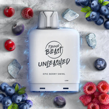 Level X Flavour Beast Unleashed Boost G2 Epic Berry Swirl 20mg