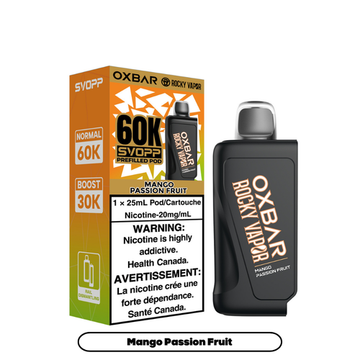 OXBAR SVOPP 60K MANGO PASSION FRUIT