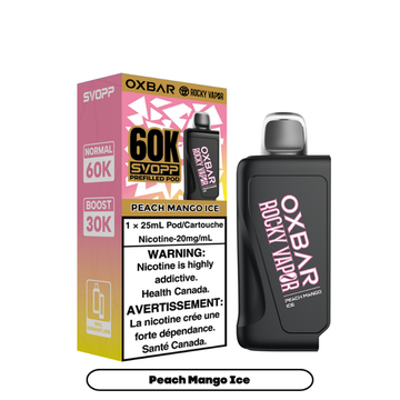 OXBAR SVOPP 60K PEACH MANGO ICE