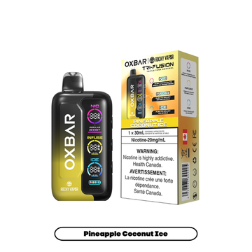 OXBAR TRI FUSION PINEAPPLE COCONUT ICE
