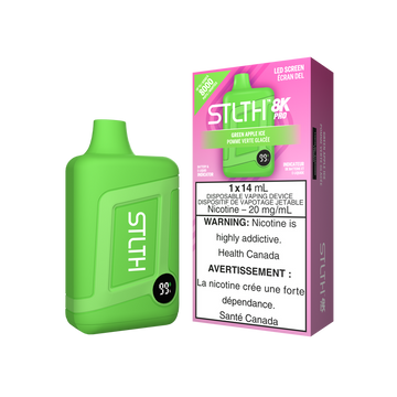 STLTH 8K PRO GREEN APPLE ICE