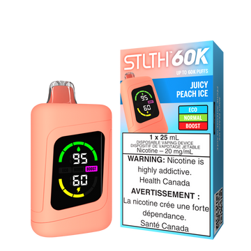 STLTH 60K - Juicy Peach Ice