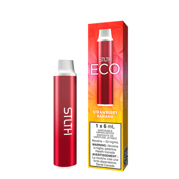 STLTH ECO 3K STRAWBERRY BANANA