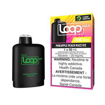 STLTH LOOP MAX 70K Pineapple Peach Razz Ice
