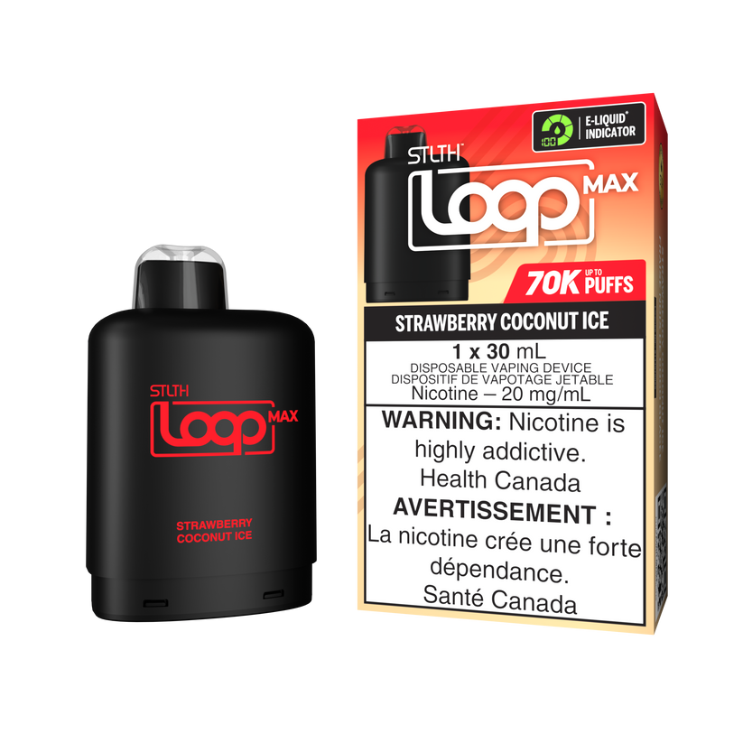 STLTH LOOP MAX 70K StrawberryCoconut Ice