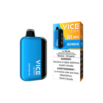 Vice Ultra 60K Disposable Vape - Razz Rush Ice