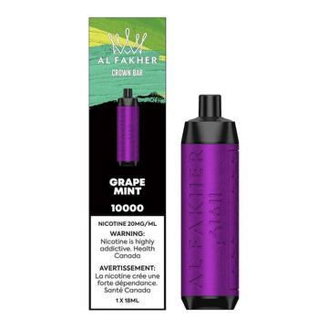 ALFAKHER SHEESHA CRWON BAR Grape Mint