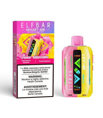 Elfbar Mixart 40k Strawberry Banana