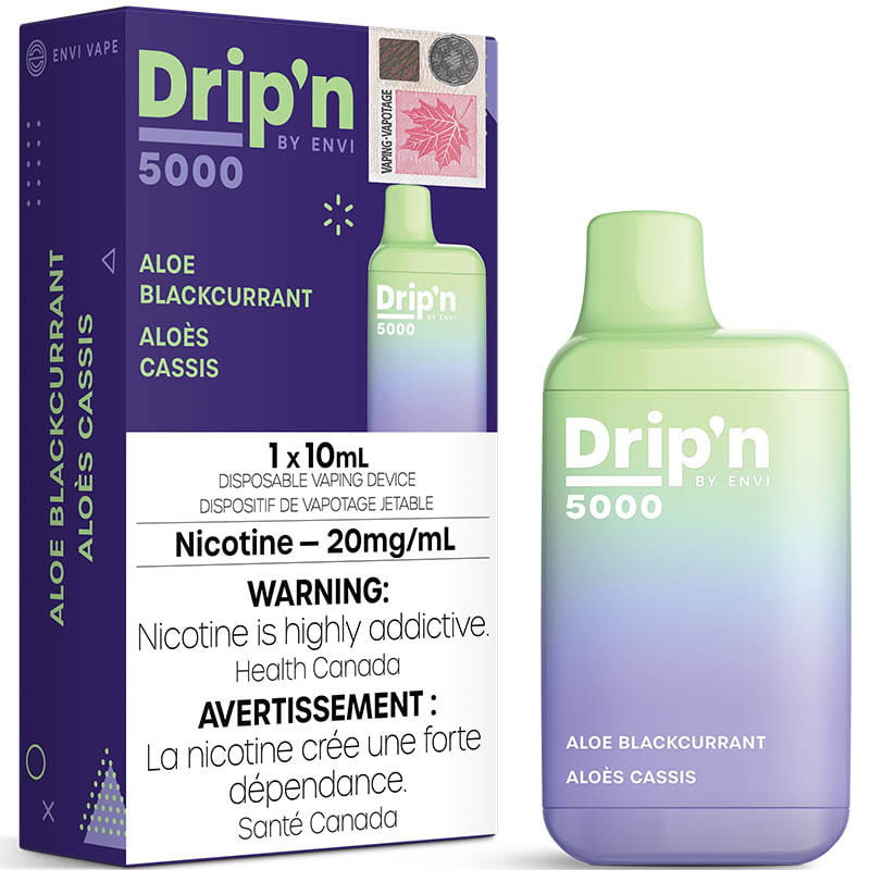 Drip'n 5000 - Aloe Blackcurrant