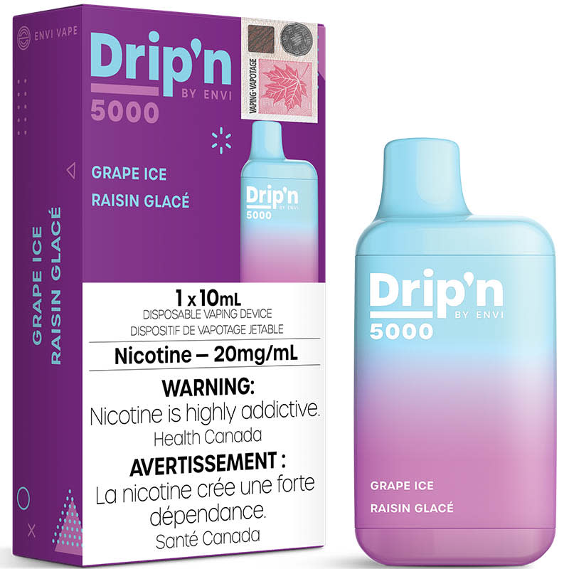 Drip'N 5000 - Grape Ice