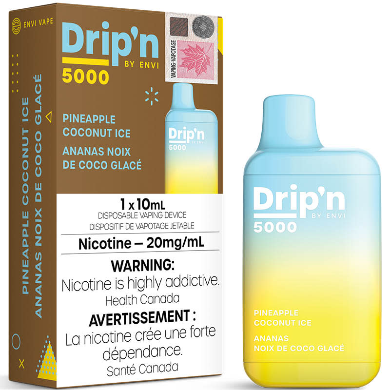 Drip'n 5000 - Pineapple Coconut Ice