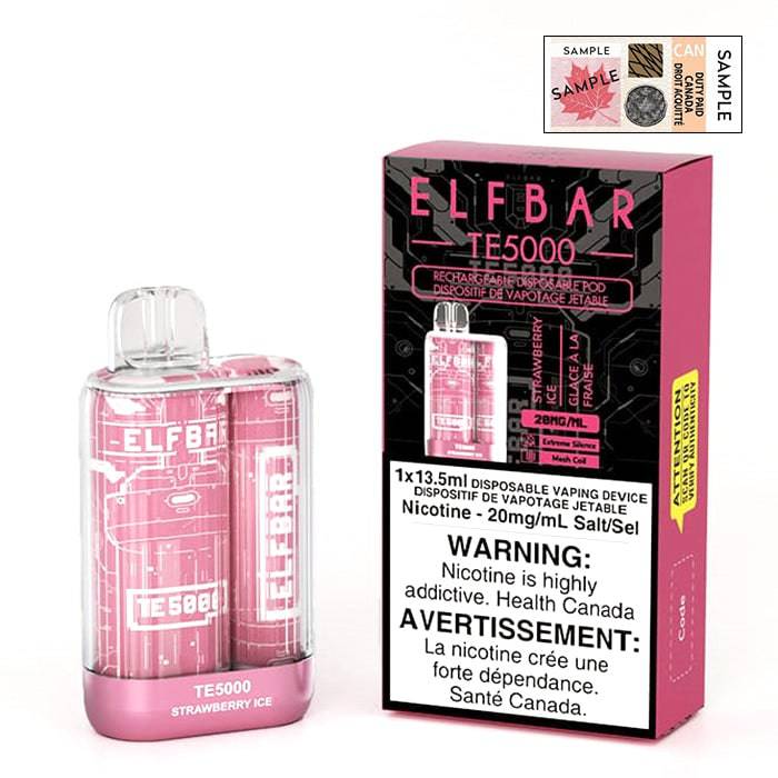 Elfbar Te 5000 - Strawberry Ice