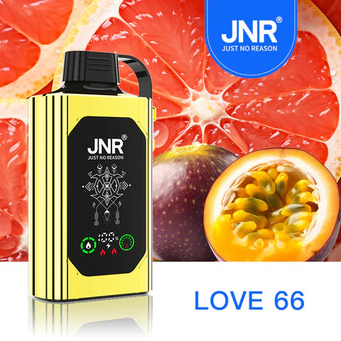 JNR SHISHA HOOKAH LOVE 66 (PASSION FRUIT)