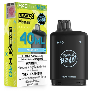 Level X M Series 40ml Pod 160K - Polar Mint Iced