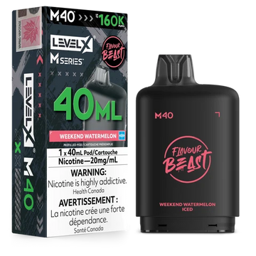 Level X M Series 40ml Pod 160K - Weekend Watermelon Iced