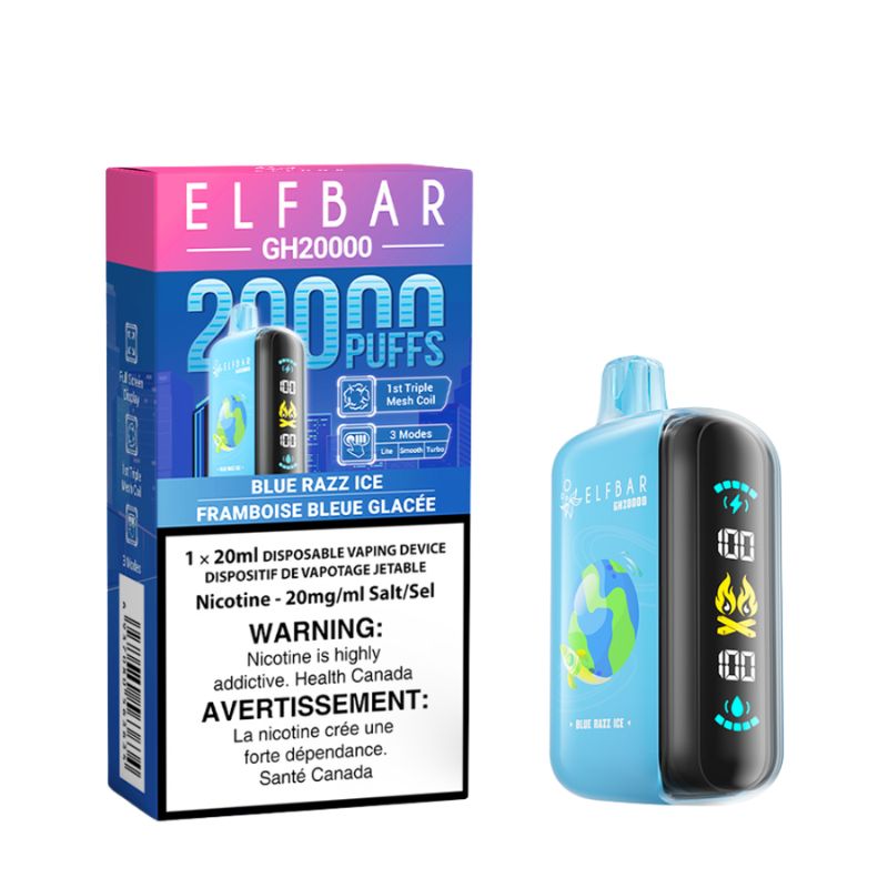 ELF BAR GH 20k BLUE RAZZ ICE