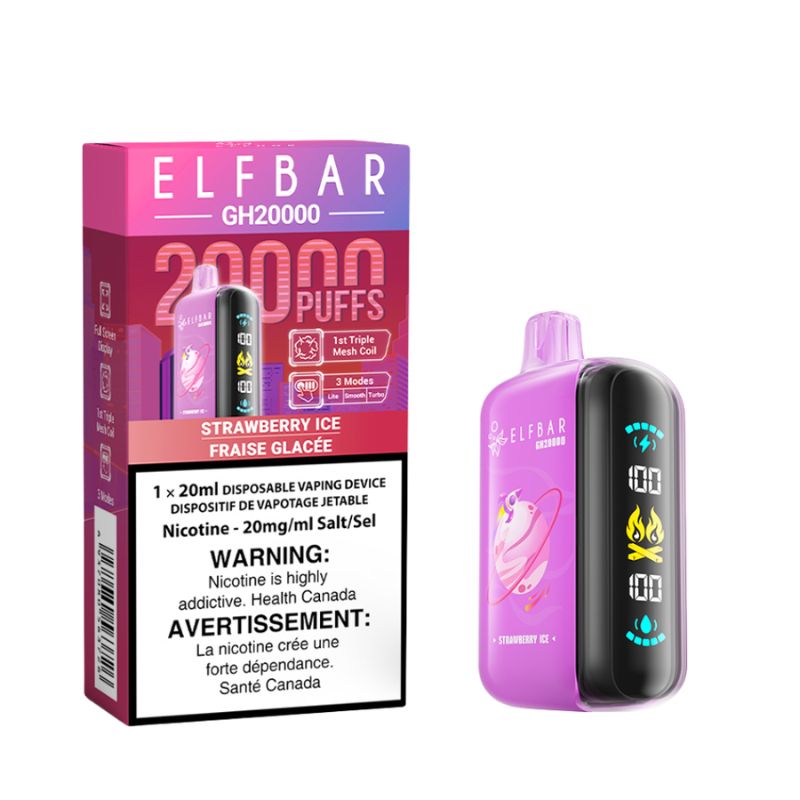 ELF BAR GH 20k STRAWBERRY ICE