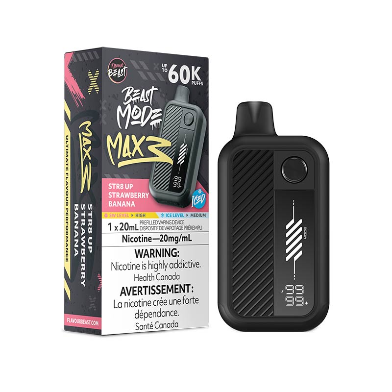 FB 60K - STR8 UP Strawberry Banana