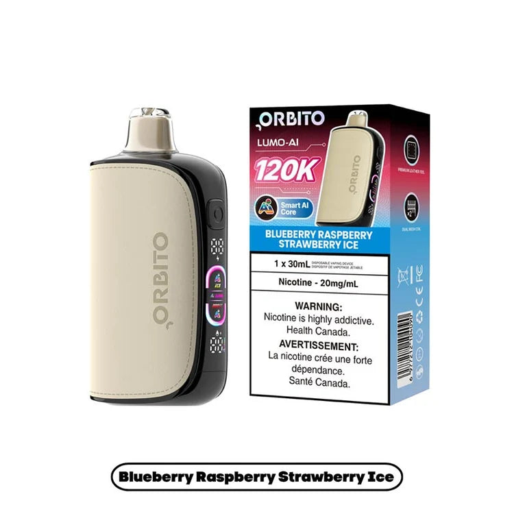 ORBITO 120K - Blueberry Raspberry Strawberry Ice