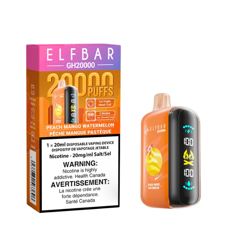 ELFBAR GH 20K PEACH MANGO WATERMELON