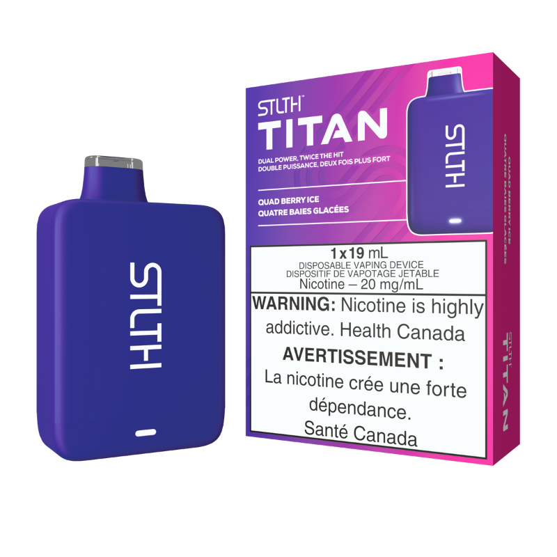 STLTH TITAN 10K Quad berry ice