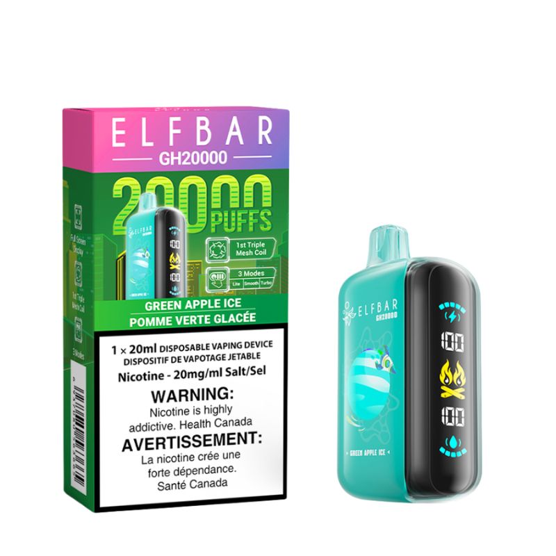 ELFBAR GH 20K GREEN APPLE ICE