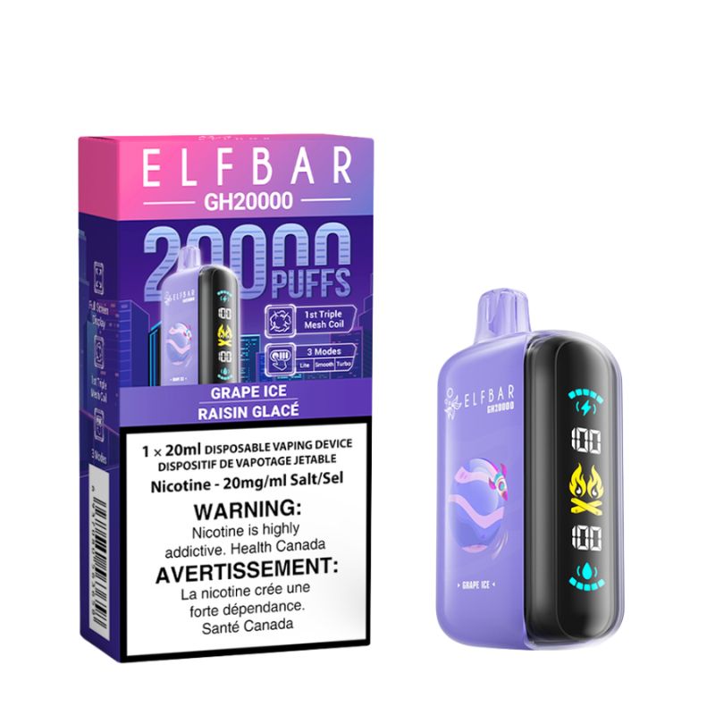 ELF BAR GH 20k GRAPE ICE