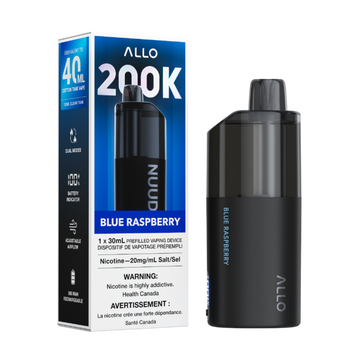 Allo Nuud 200K - Blue Raspberry