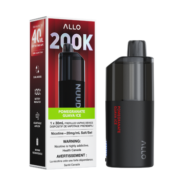 Allo Nuud 200K - Pomegranate Guava Ice