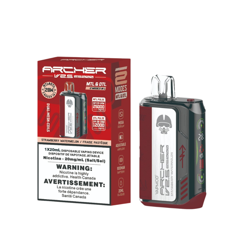 ARCHER VAPMOD 25k StrawberryWATERMELON