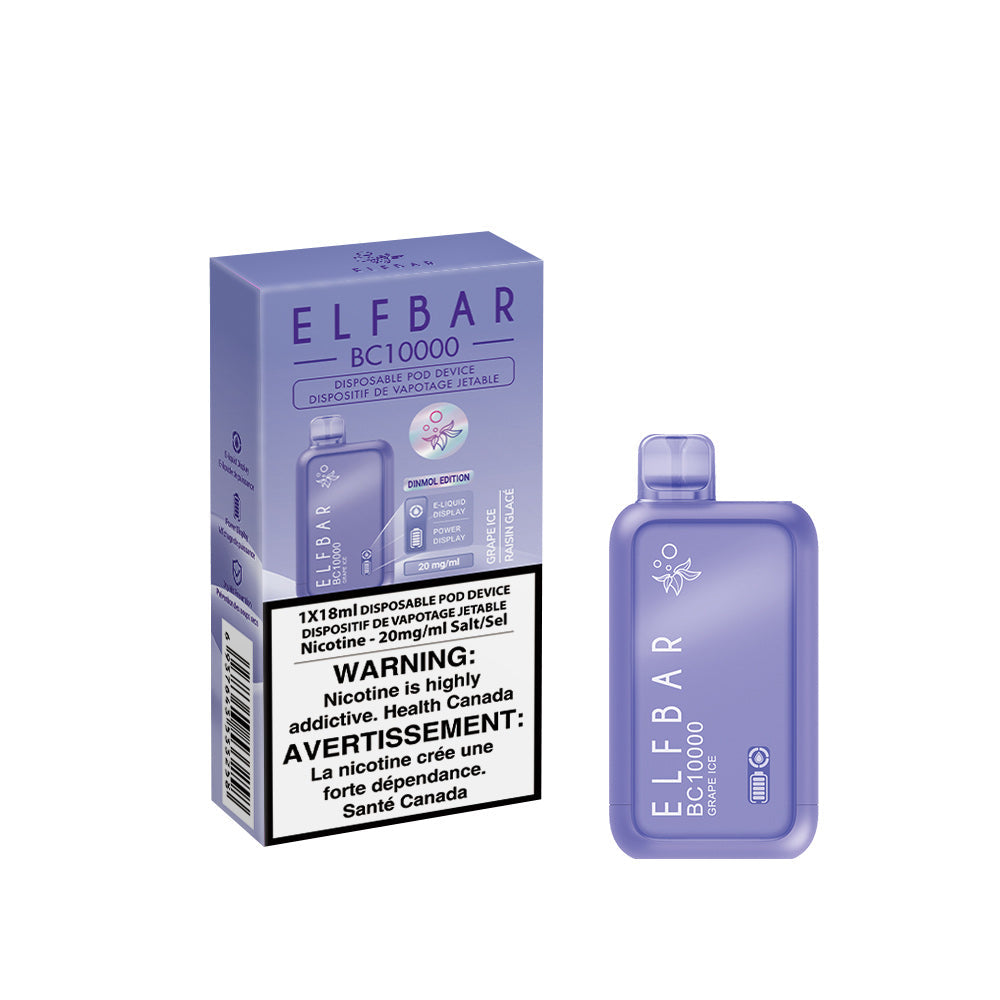 Elfbar BC 10000 - Grape Ice