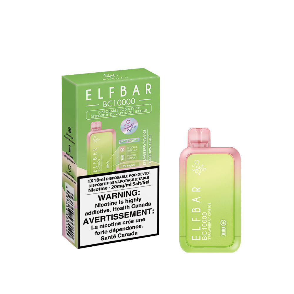 Elfbar BC 10000 - Strawberry Kiwi Ice