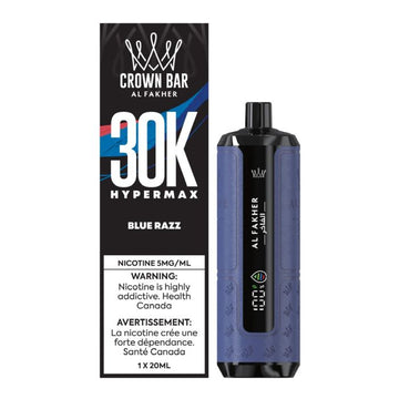 AL FAKHER CROWN BAR 30K BLUE RAZZ