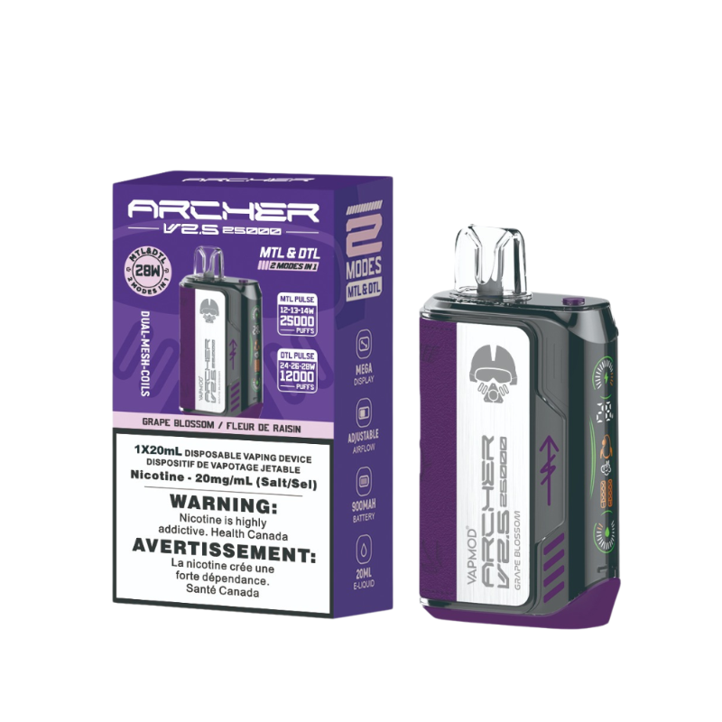 ARCHER VAPMOD 25k GRAPE BLOSSOM