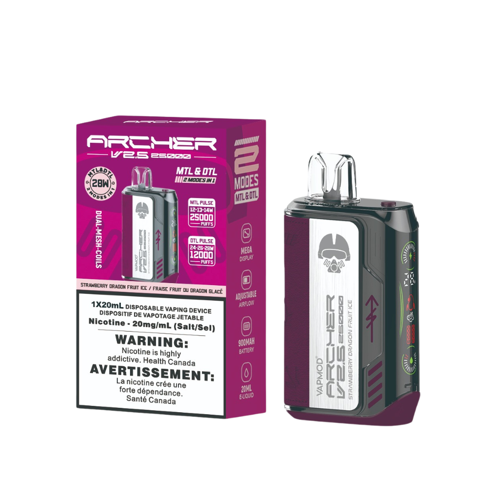 ARCHER VAPMOD 25k StrawberryDRAGON FRUIT ICE