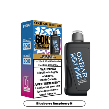 OXBAR SVOPP 60K BLUEBERRY RASPBERRY