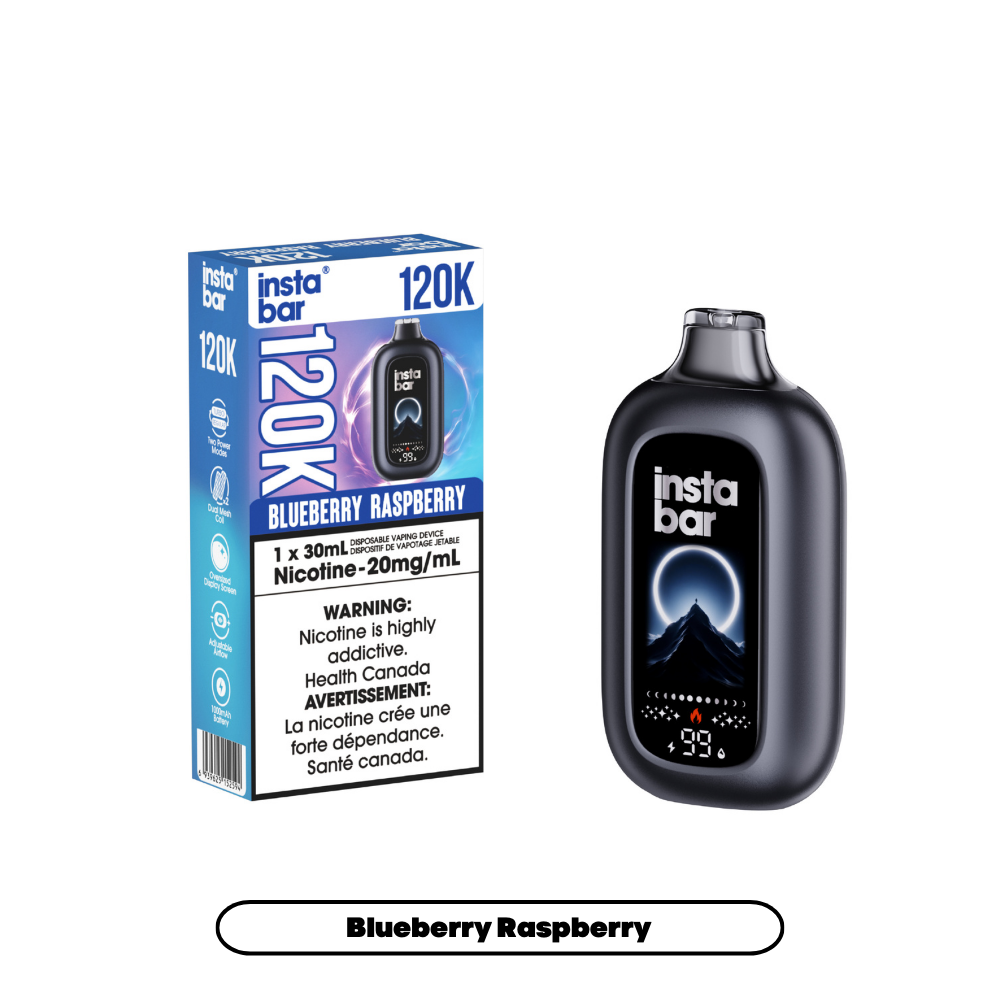 INSTA BAR MEGA PRO 160K - Blueberry Raspberry