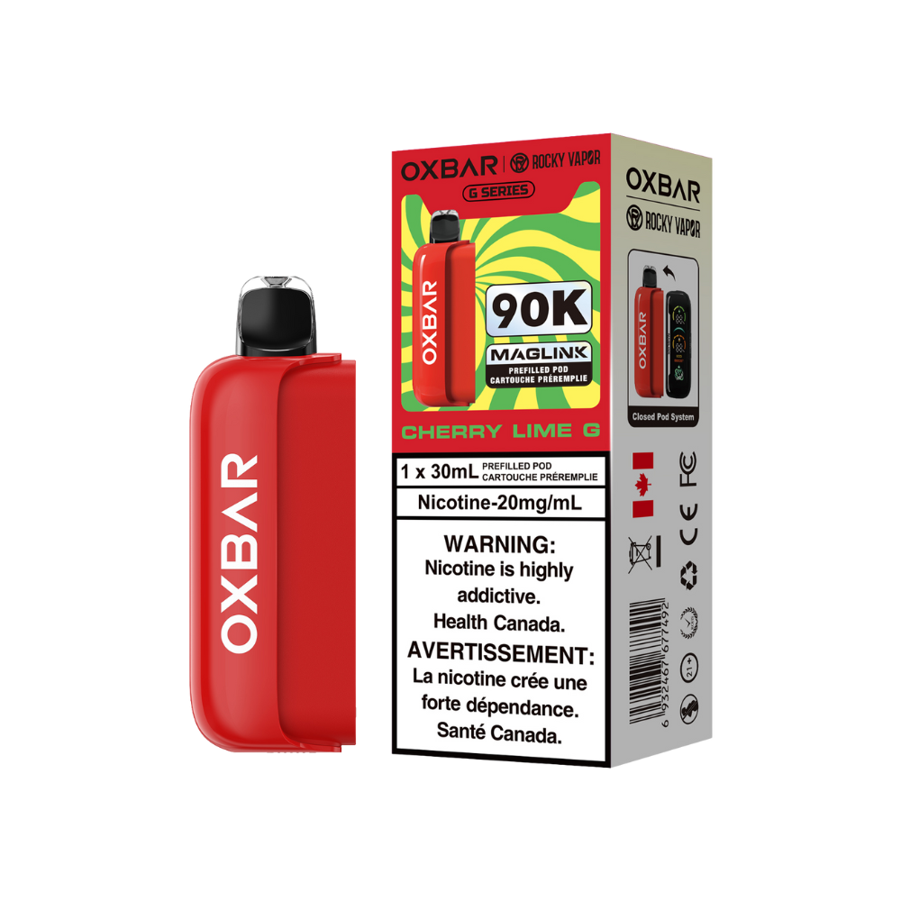 OXBAR 90K PODS - Cherry Lime G