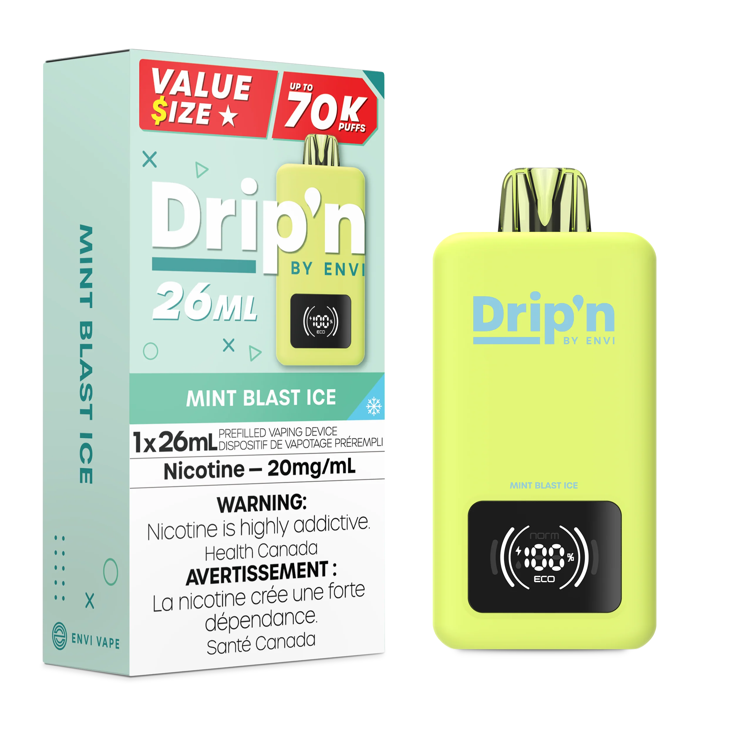 DRIP'N 70K Mint Blast Ice