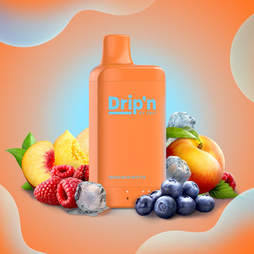 DRIP'N 16K Peach Blue Razz Ice