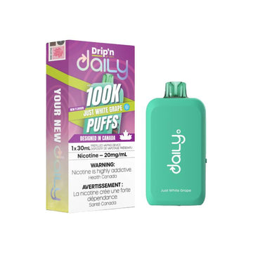 DRIP’N DAILY 100K - Just White Grape